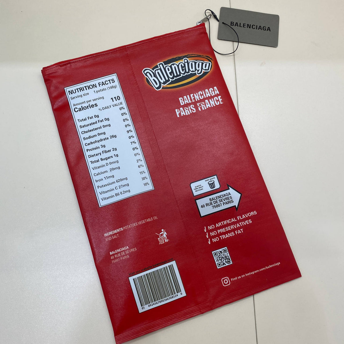 Balenciaga Chips Packet BAG