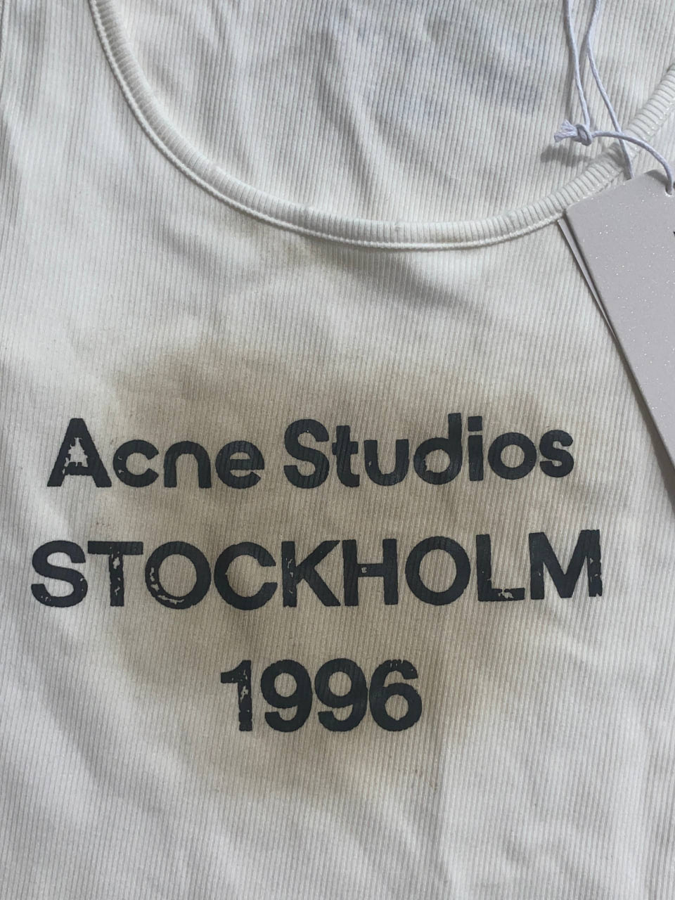 ACNE STUDIOS sleeveless T-shirt