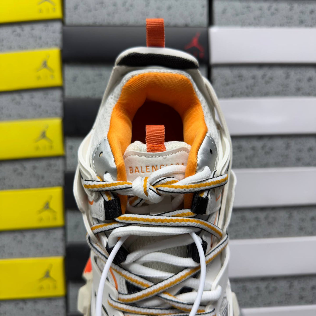 BALENCIAGA TRACK 1.0 WHITE SNEAKERS