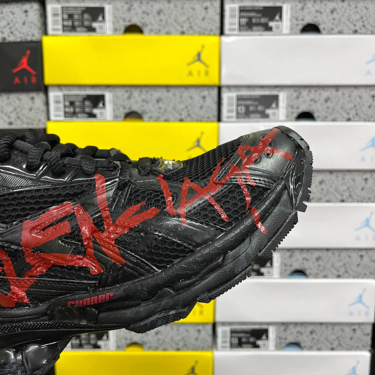 BALENCIAGA RUNNER BLACK SNEAKERS