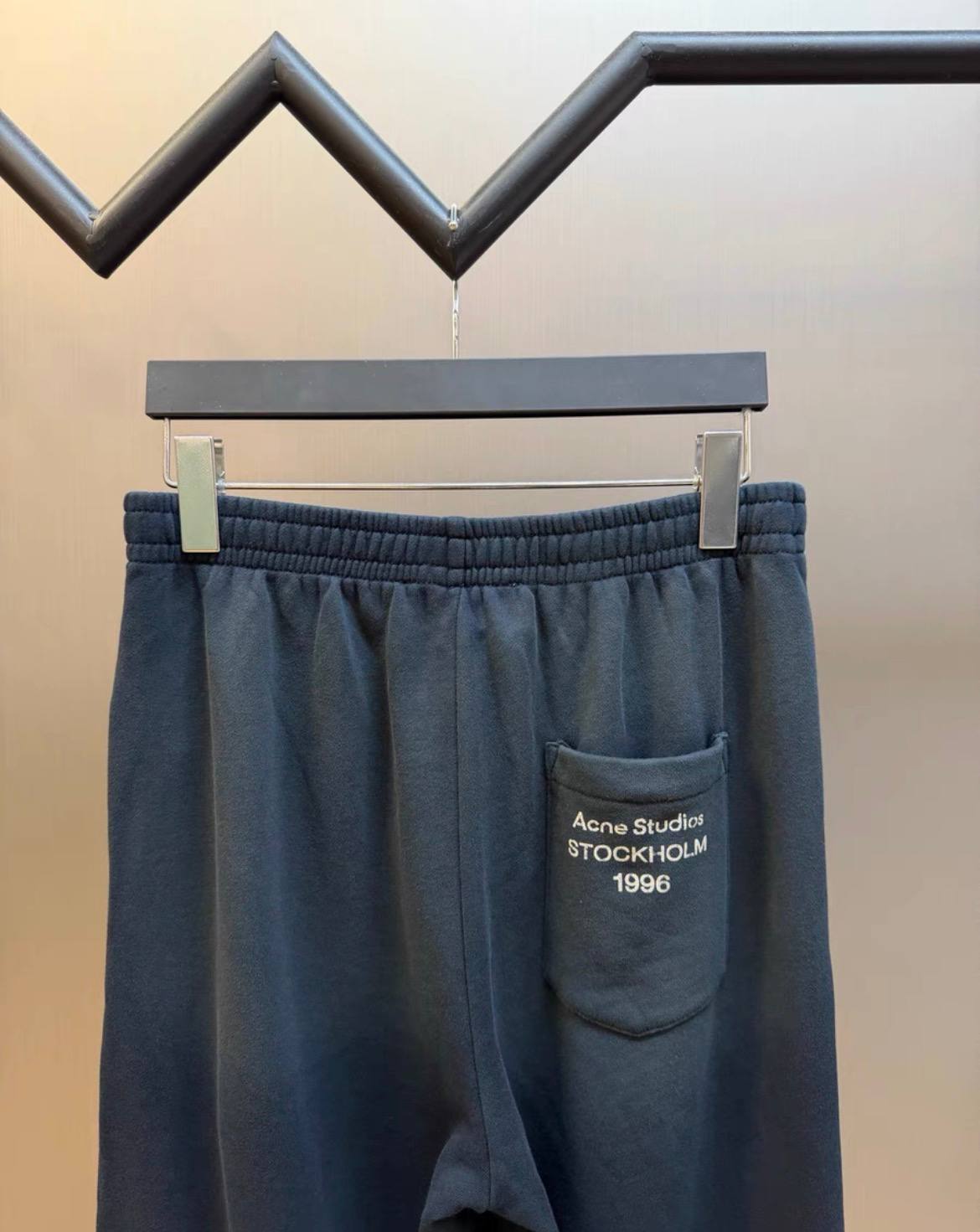 ACNE STUDIOS BLACK PANTS