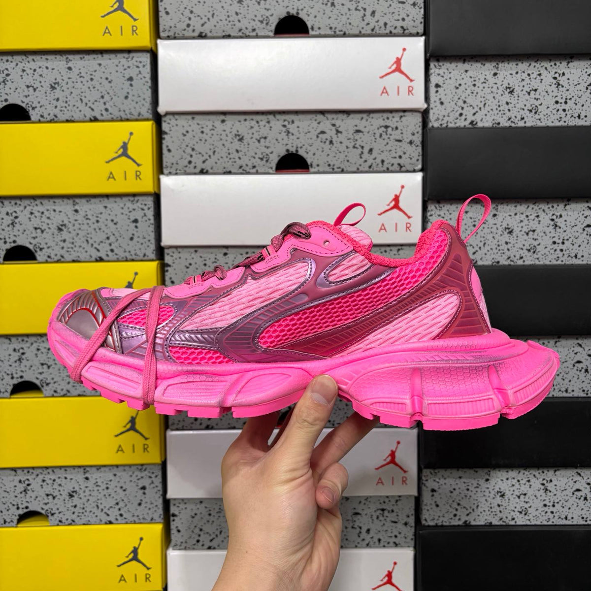 BALENCIAGA 3XL PINK SNEAKERS