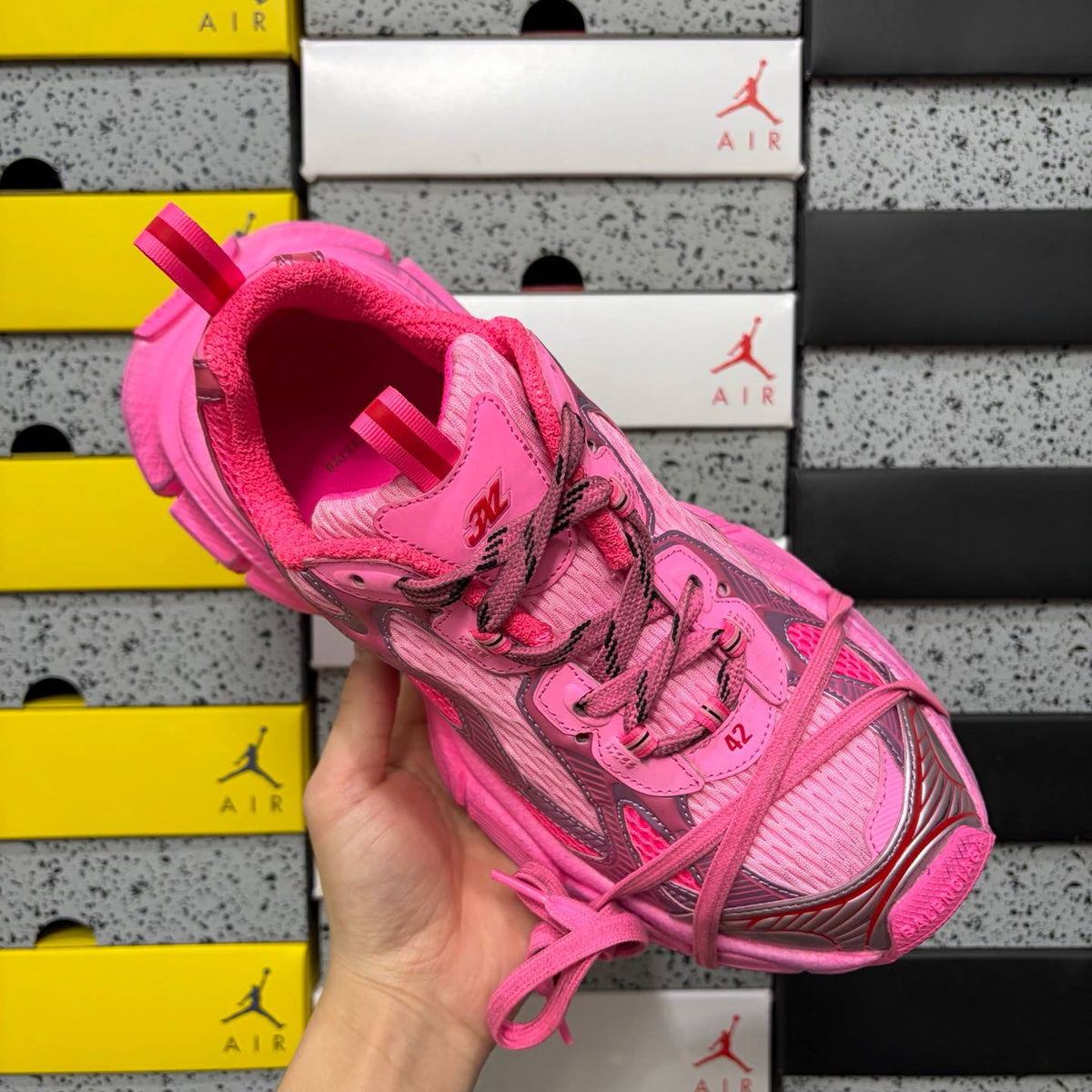 BALENCIAGA 3XL PINK SNEAKERS