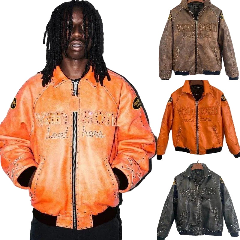 SUPREME VANSON LEATHERS B.B. SIMON JACKET