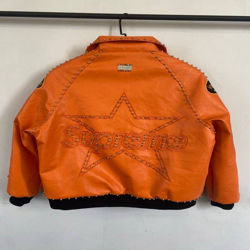 SUPREME VANSON LEATHERS B.B. SIMON JACKET
