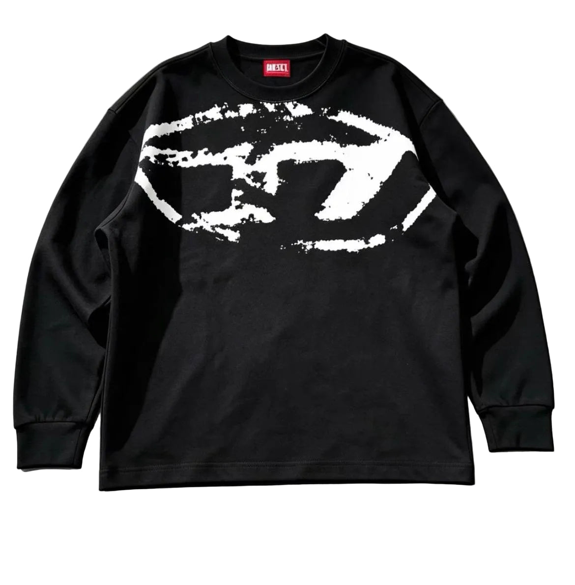 DIESEL BLACK SWEATSHIRT