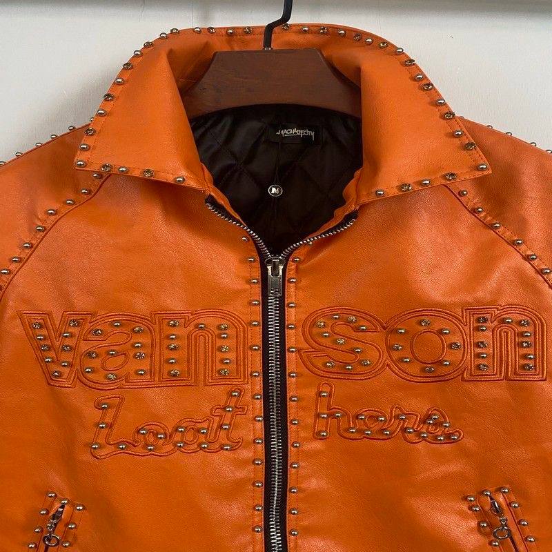 SUPREME VANSON LEATHERS B.B. SIMON JACKET