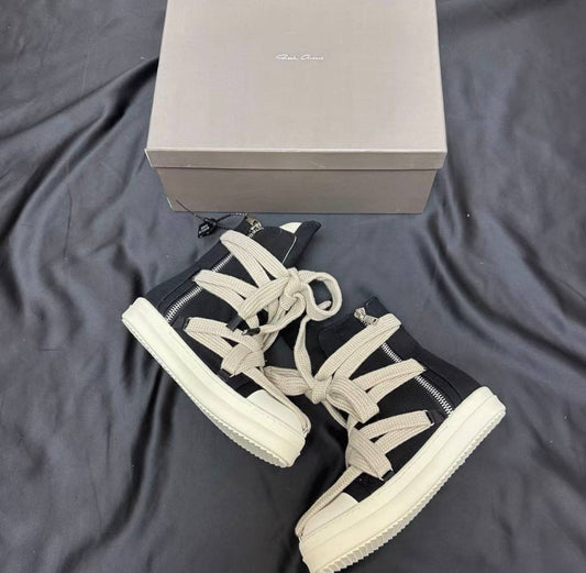 RICK OWENS DRKSHDW JUMBO LACE SNEAKERS