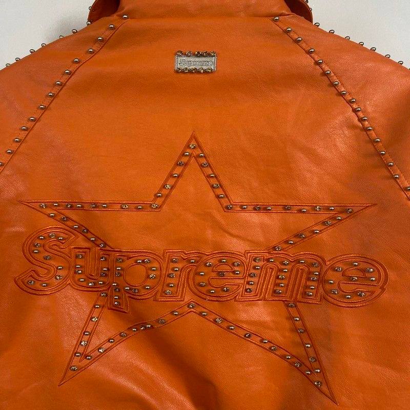 SUPREME VANSON LEATHERS B.B. SIMON JACKET