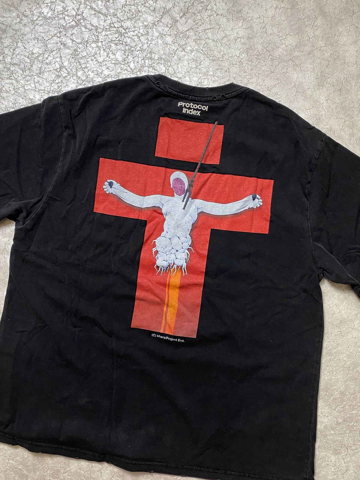 EVANGELION PROTOCOL INDEX  PROJECT G/R T-SHIRT
