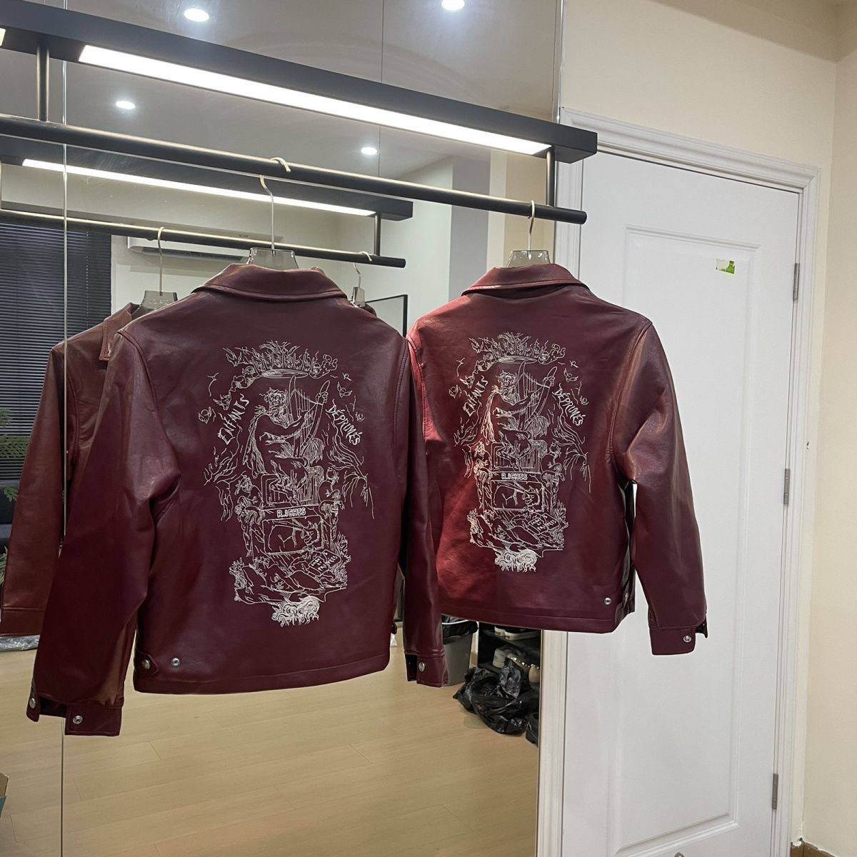 ENFANTS RICHES DEPRIMES JACKET RED