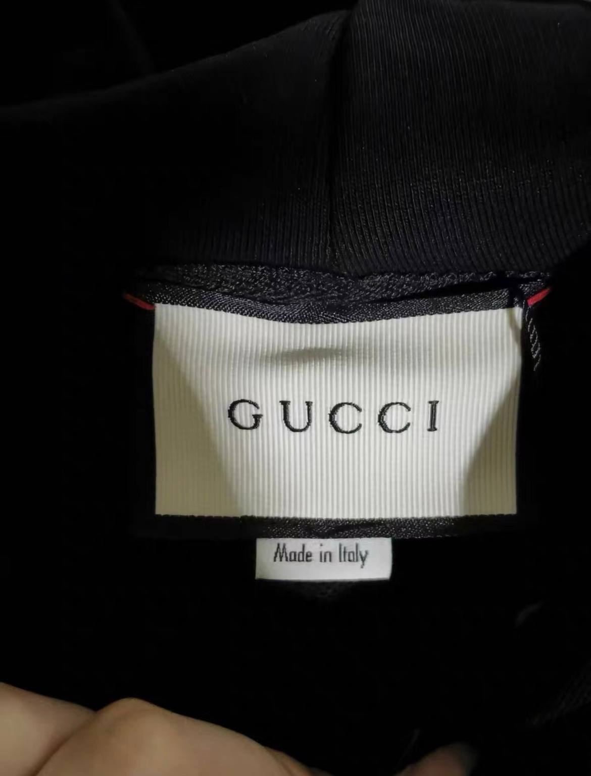 GUCCI CHATEAU MARMONT BLACK HOODIE