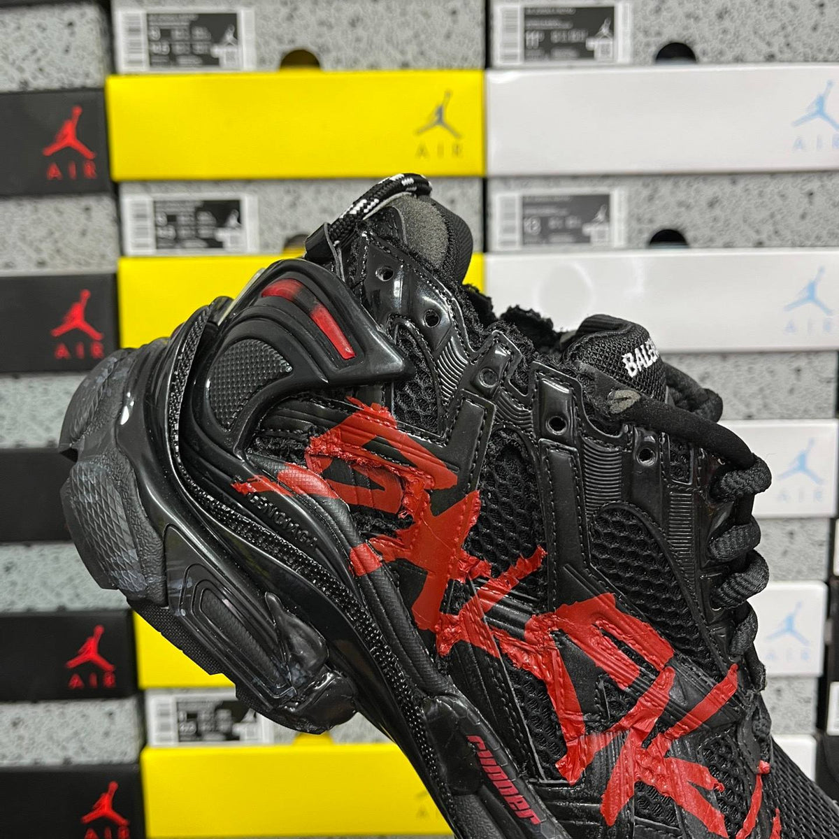 BALENCIAGA RUNNER BLACK SNEAKERS