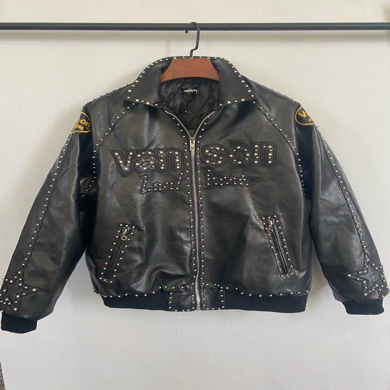 SUPREME VANSON LEATHERS B.B. SIMON JACKET