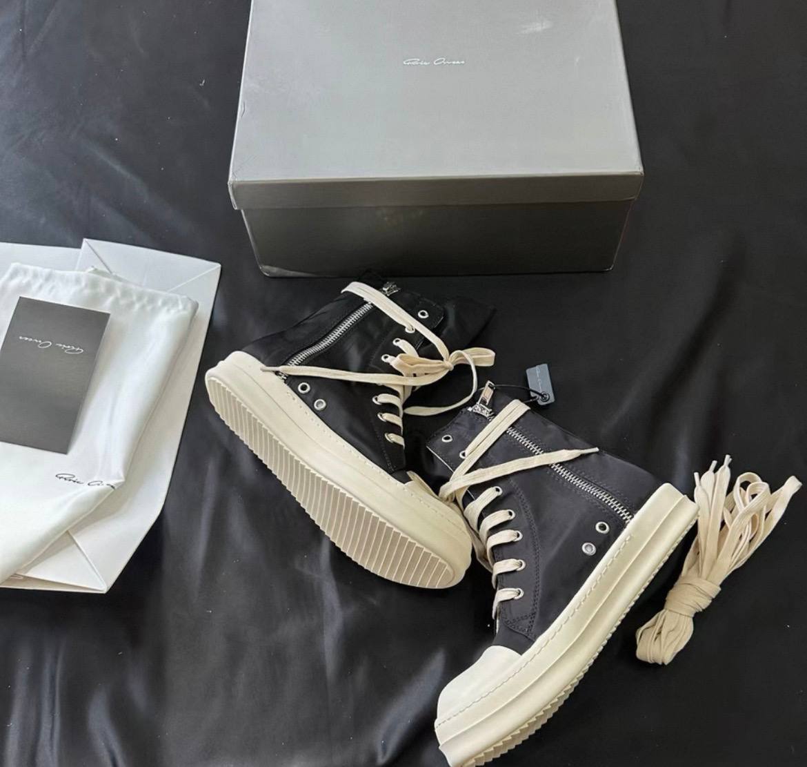 RICK OWENS DRKSHDW CARGO SNEAKERS
