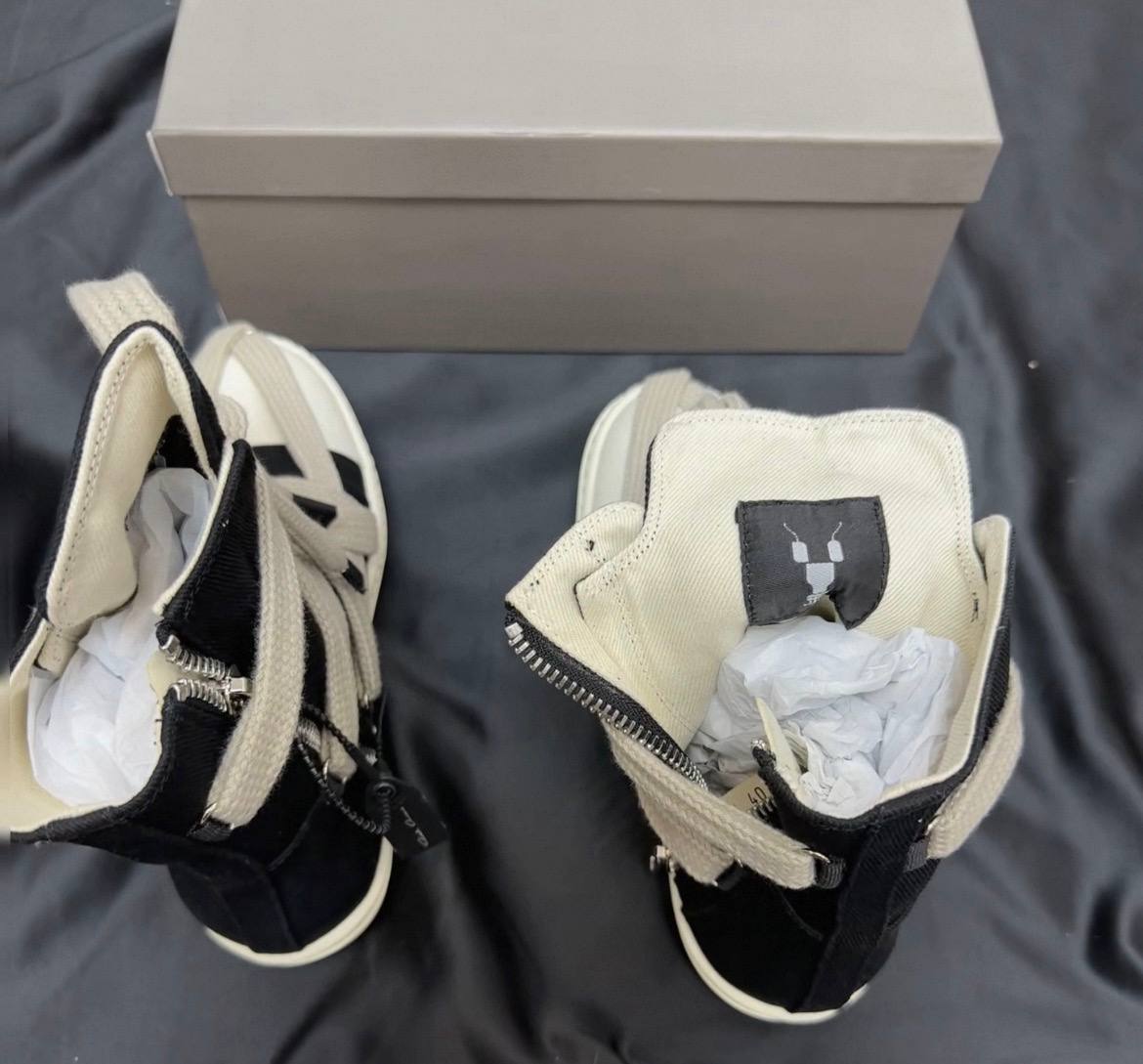 RICK OWENS DRKSHDW JUMBO LACE SNEAKERS