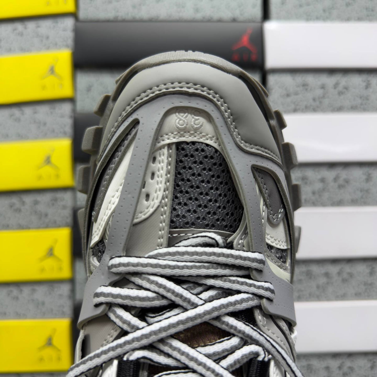 BALENCIAGA TRACK 1.0 GREY SNEAKERS