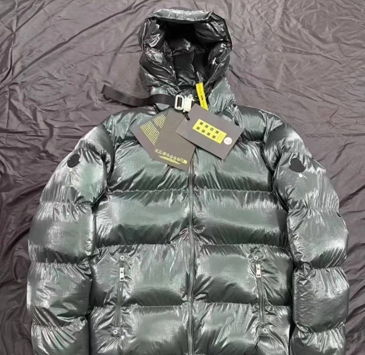 MONCLER X 1017 ALYX 9SM ALMOND GIUBBOTTO PUFFER JACKET