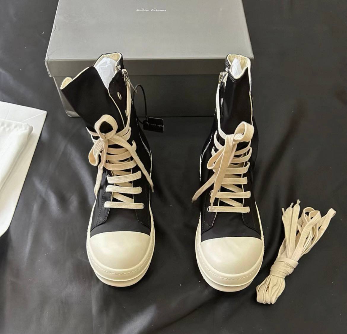 RICK OWENS DRKSHDW CARGO SNEAKERS