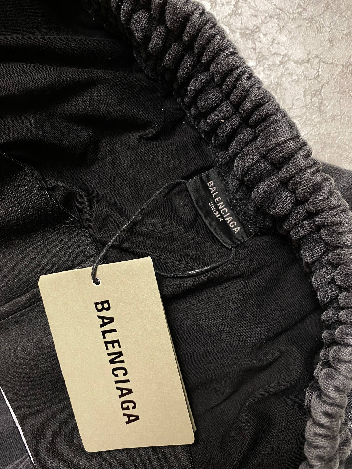 BALENCIAGA BOXER SWEATPANTS BLACK