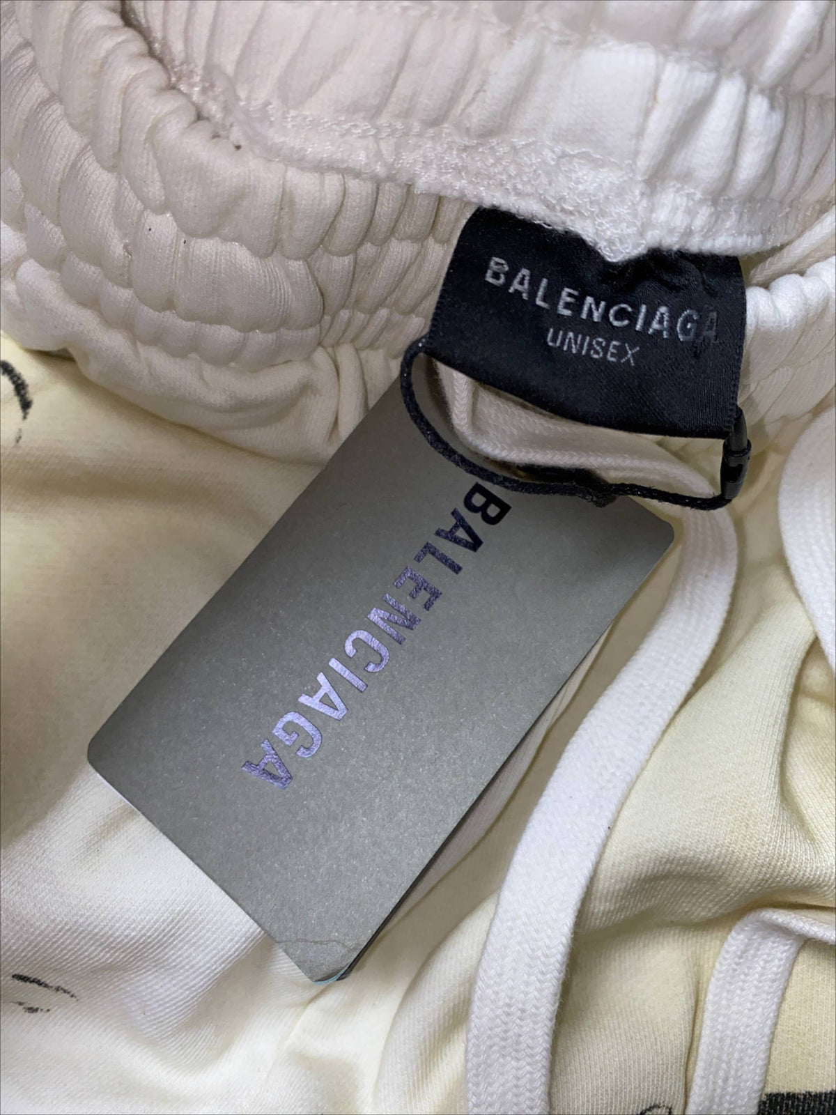 BALENCIAGA TATTO MUD DYED GRAFFITI PANTS