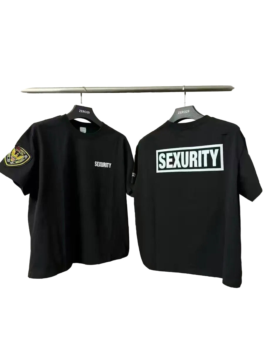 PROTOCOL INDEX X PROJECT GR SEXUTIRY T-SHIRT BLACK