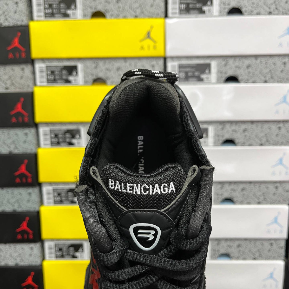 BALENCIAGA RUNNER BLACK SNEAKERS
