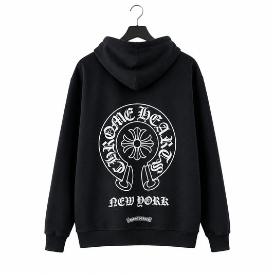 CHROME HEARTS ZIP-HOODIE