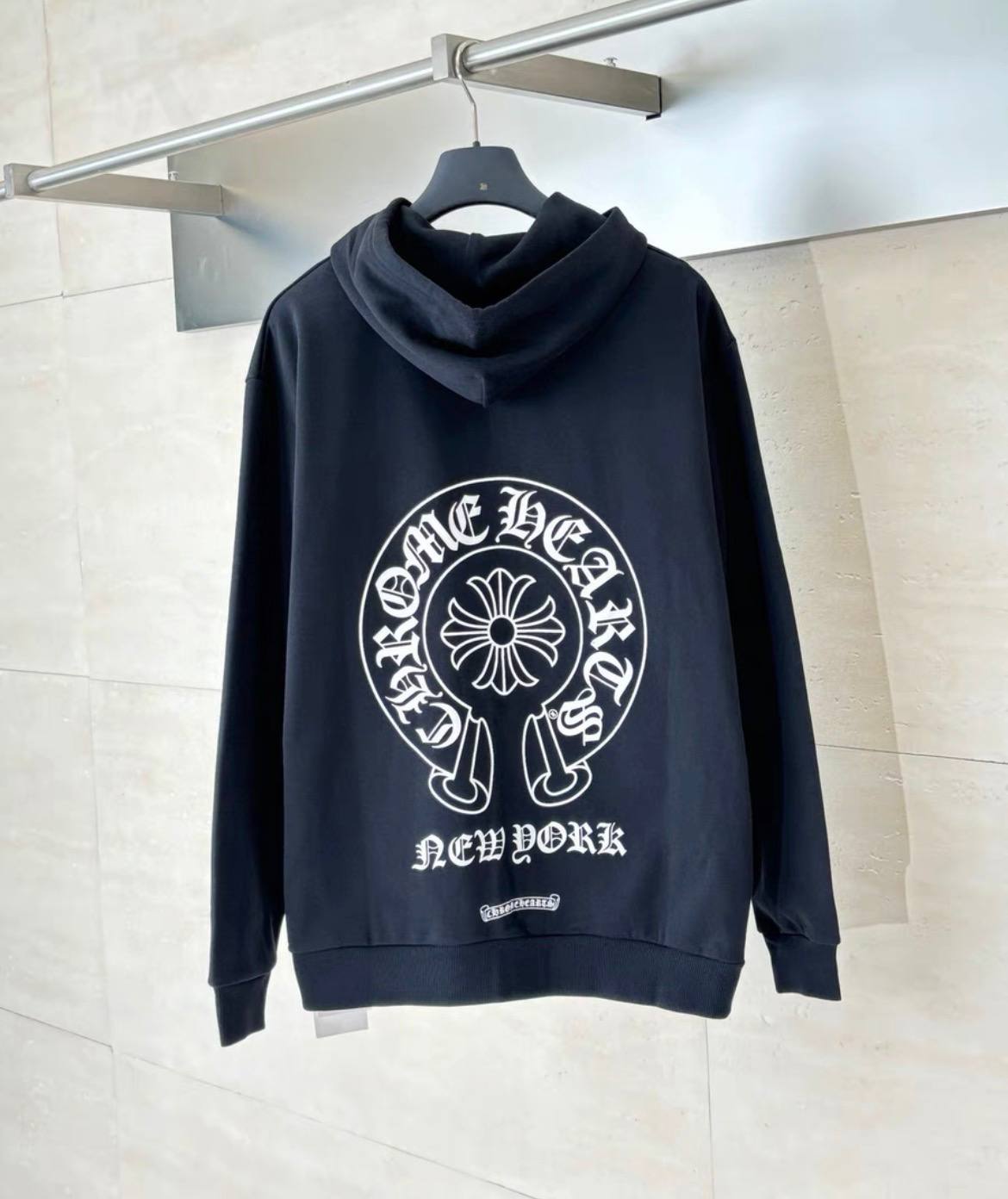 CHROME HEARTS ZIP-HOODIE