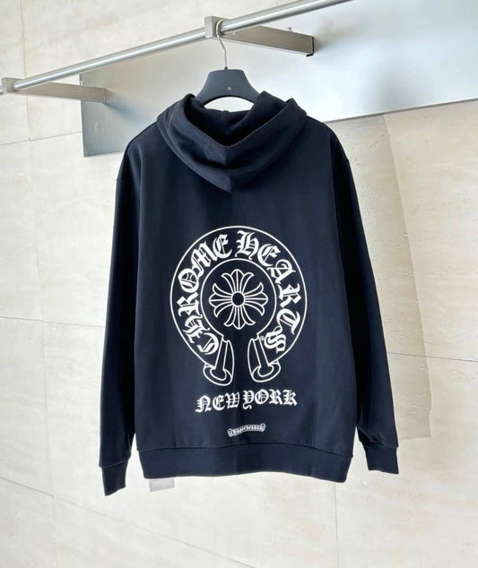 CHROME HEARTS ZIP-HOODIE