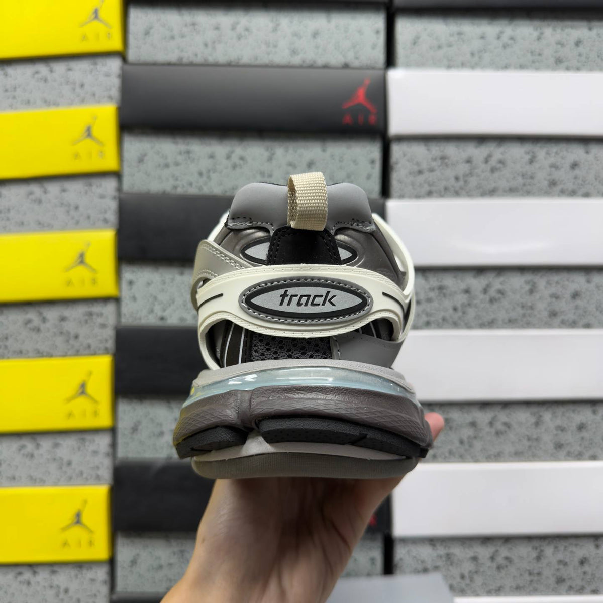 BALENCIAGA TRACK 1.0 GREY SNEAKERS