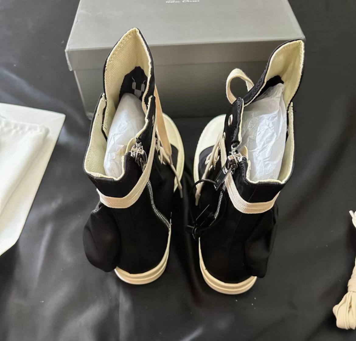 RICK OWENS DRKSHDW CARGO SNEAKERS