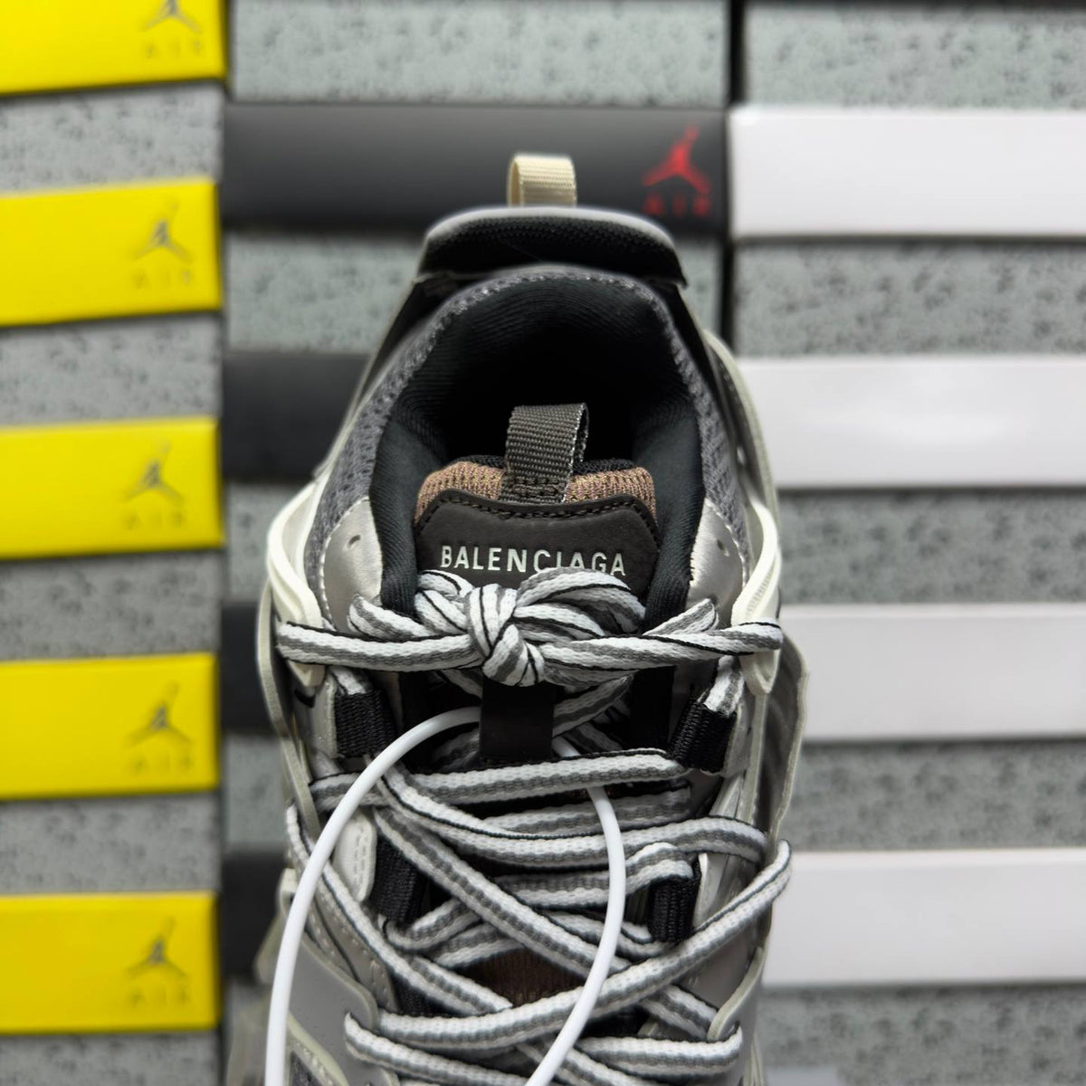 BALENCIAGA TRACK 1.0 GREY SNEAKERS