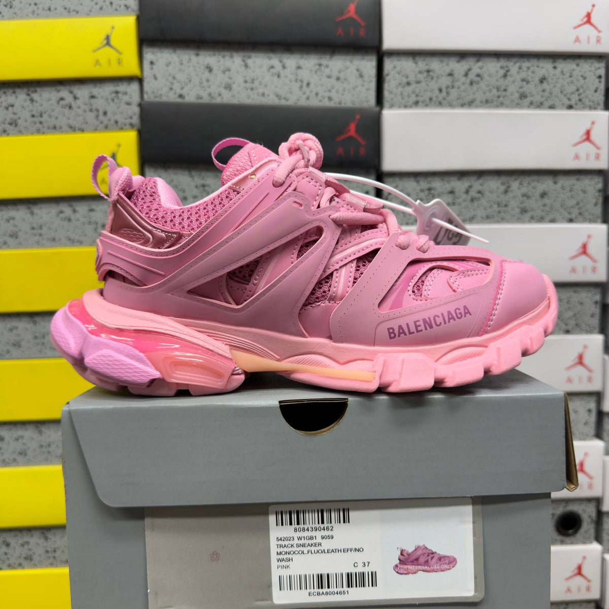 BALENCIAGA TRACK 1.0 PINK SNEAKERS