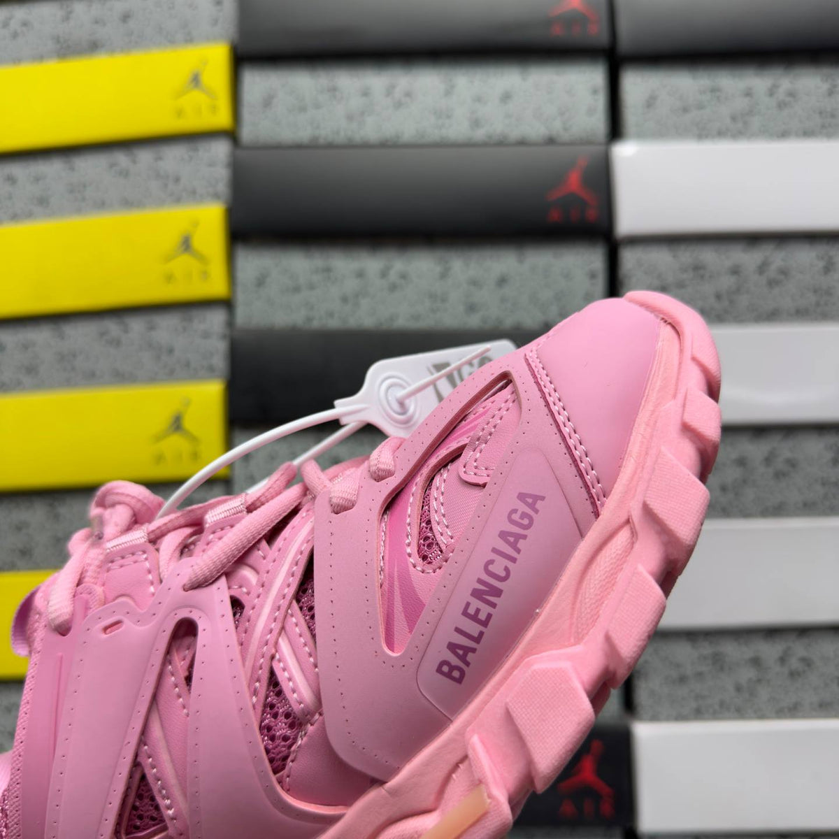 BALENCIAGA TRACK 1.0 PINK SNEAKERS