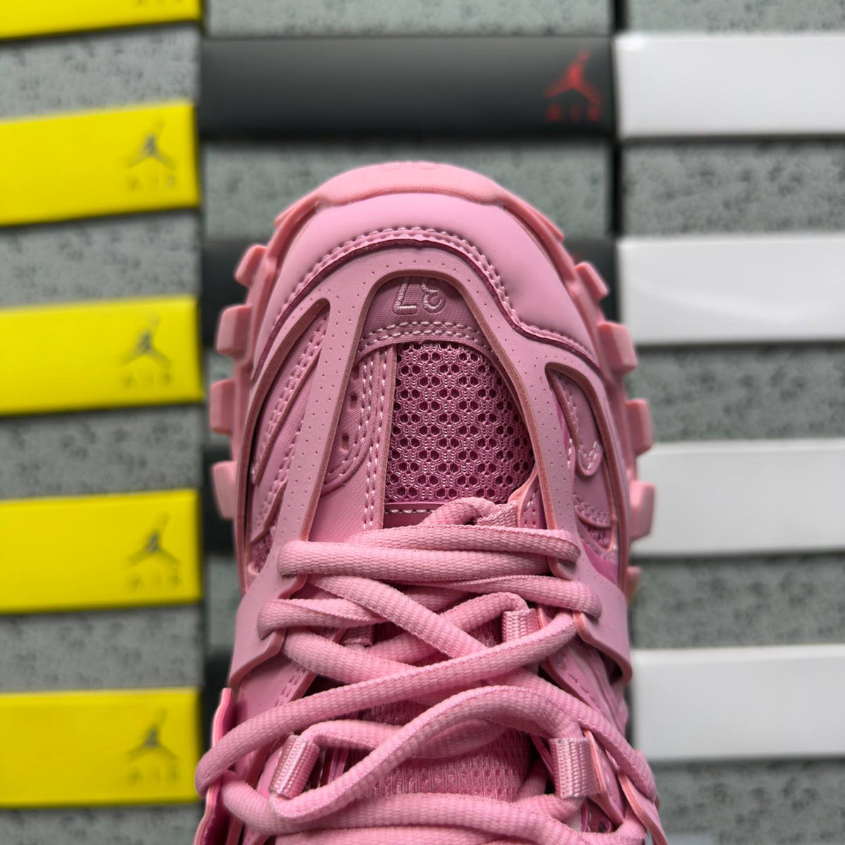 BALENCIAGA TRACK 1.0 PINK SNEAKERS