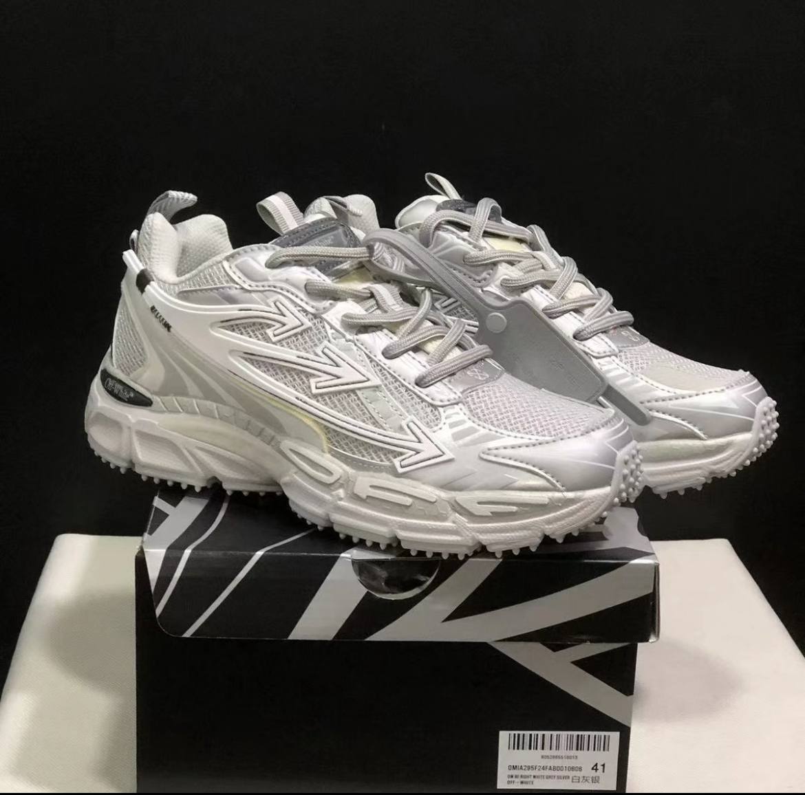 OFF WHITE BE RIGHT BACK SNEAKERS