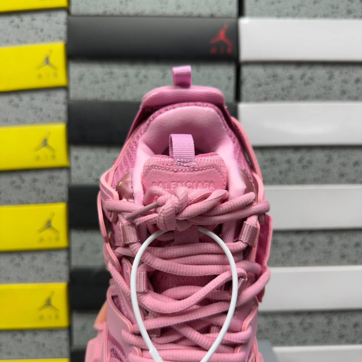 BALENCIAGA TRACK 1.0 PINK SNEAKERS