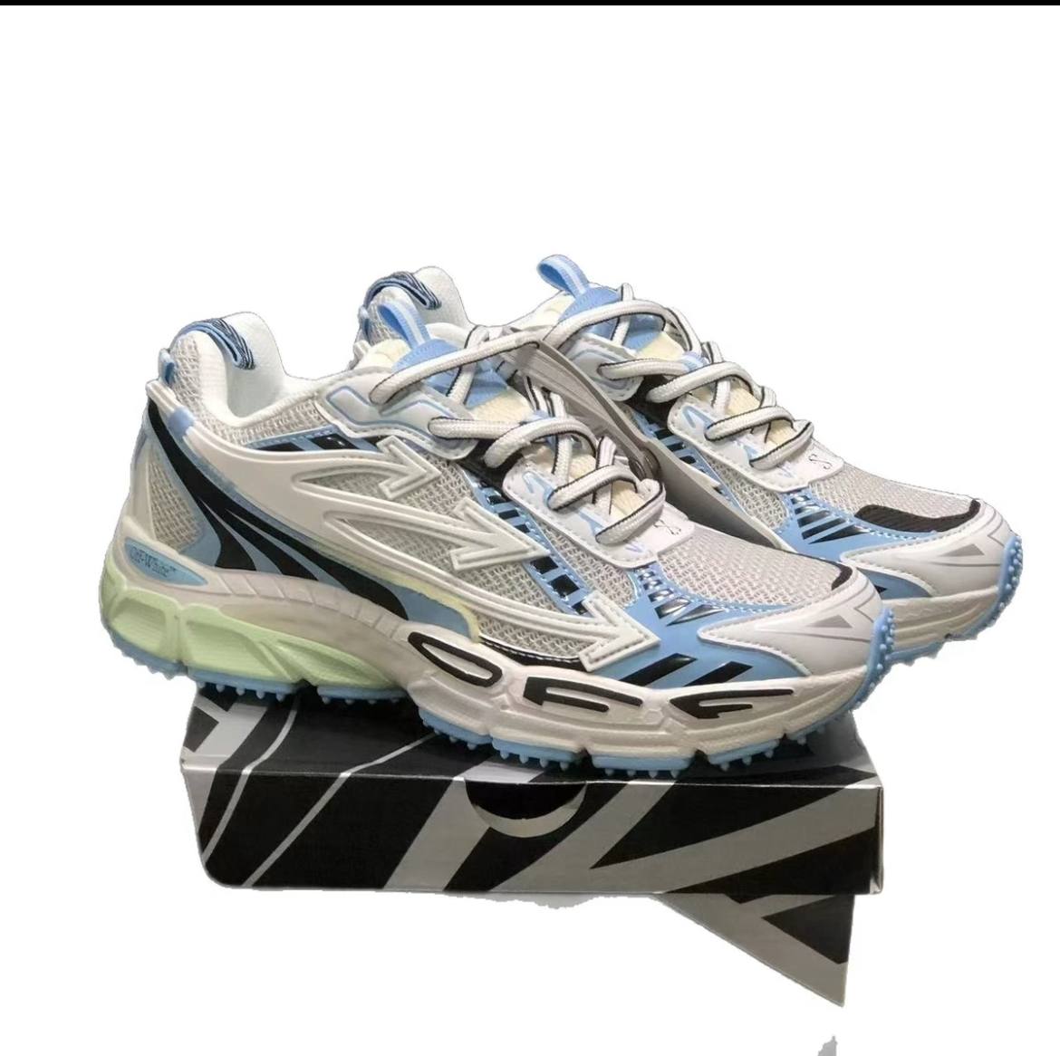 OFF WHITE BE RIGHT BACK SNEAKERS