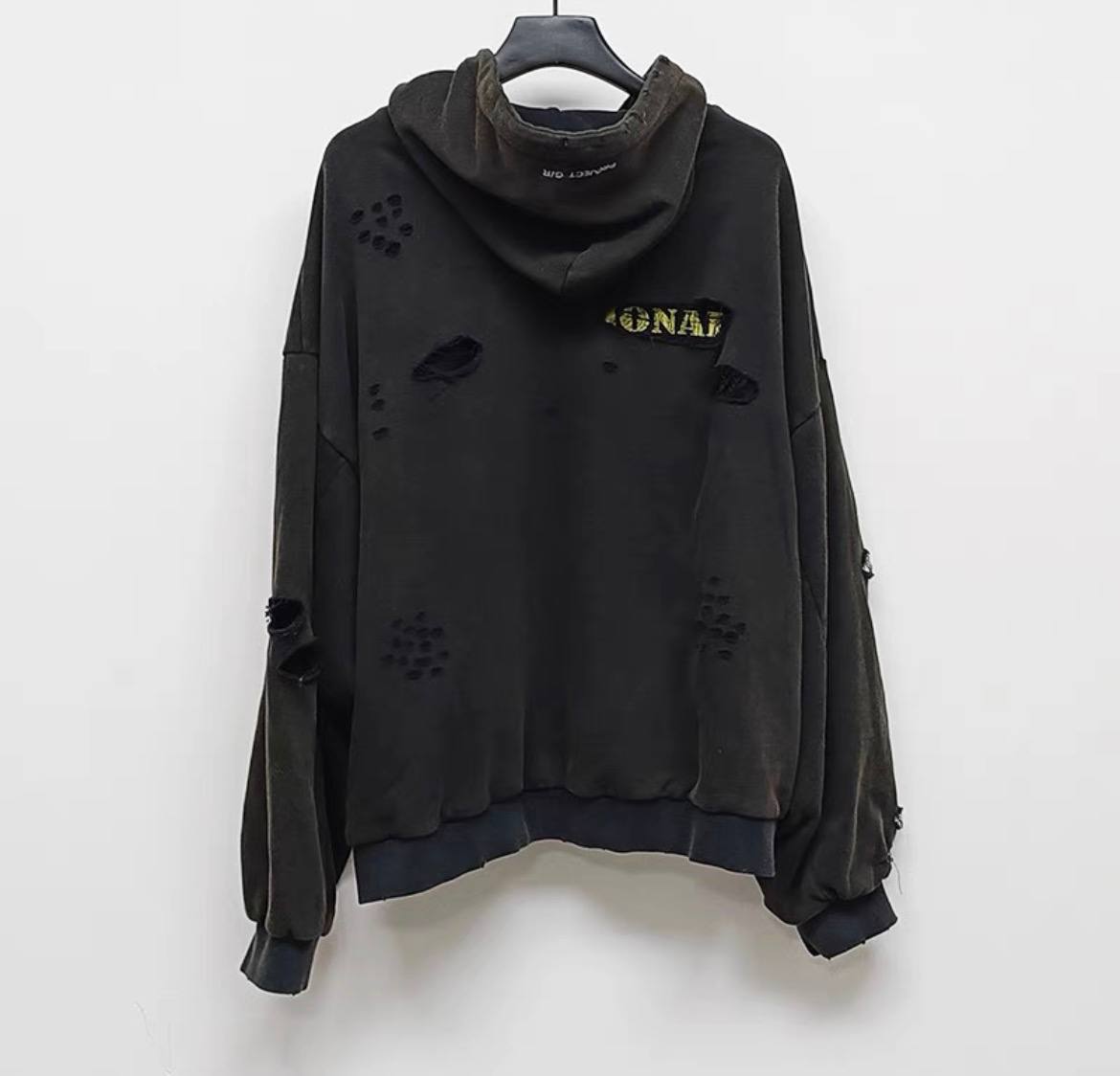 PROJECT GR GRAILZ BLACK ZIP-HOODIE