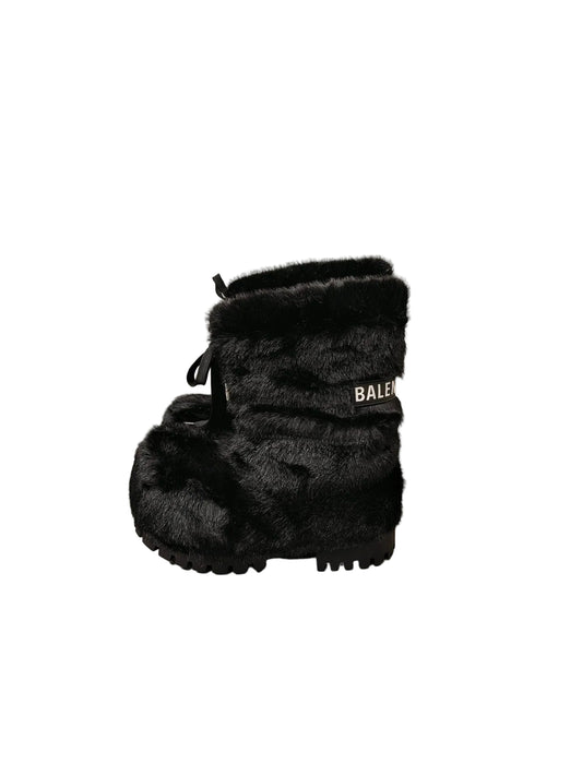 BALENCIAGA ALASKA FUR BOOTS