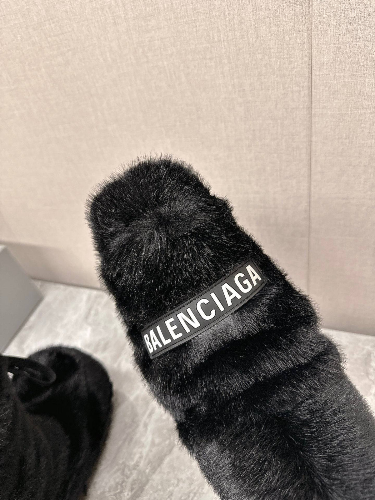 BALENCIAGA ALASKA FUR BOOTS