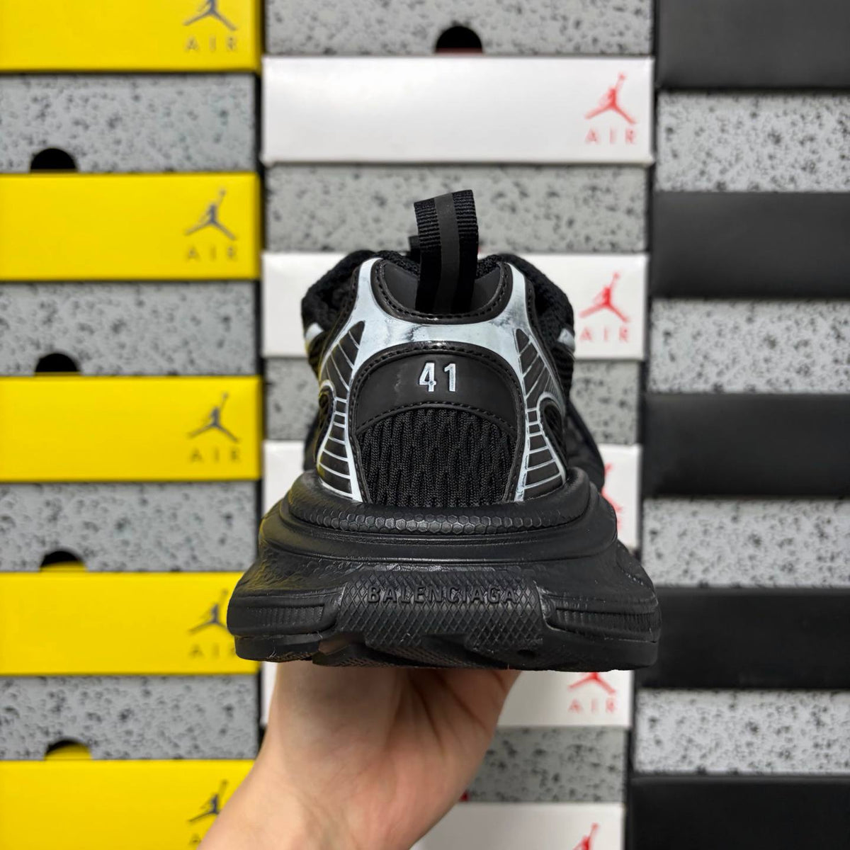 BALENCIAGA 3XL BLACK SNEAKERS