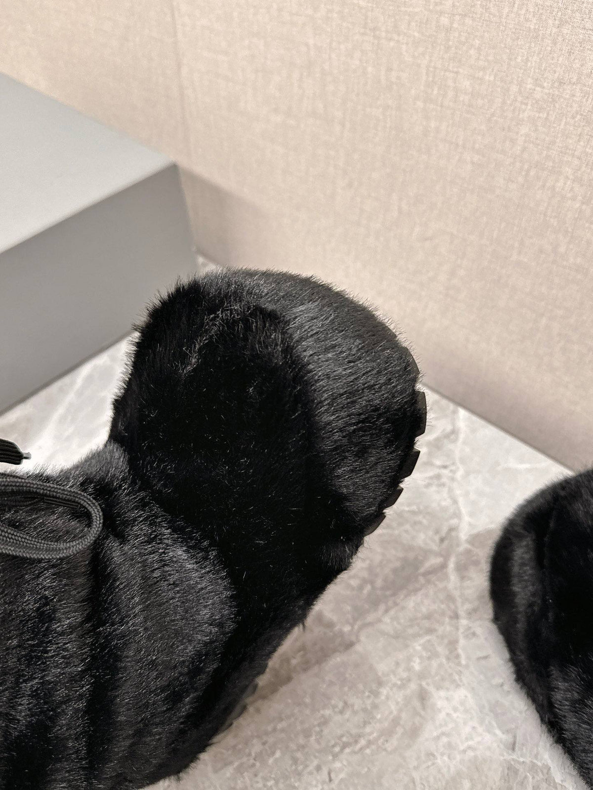 BALENCIAGA ALASKA FUR BOOTS
