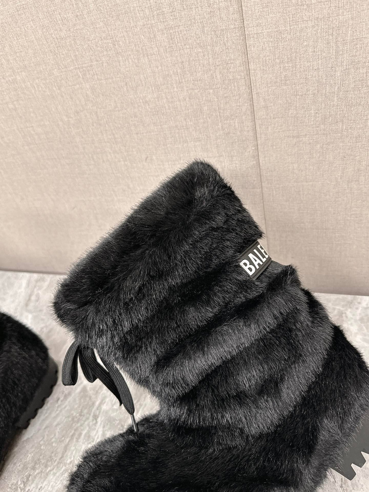 BALENCIAGA ALASKA FUR BOOTS