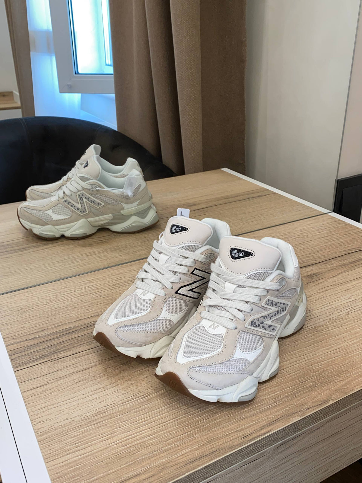 NEW BALANCE 9060 LEOPARD SNEAKERS