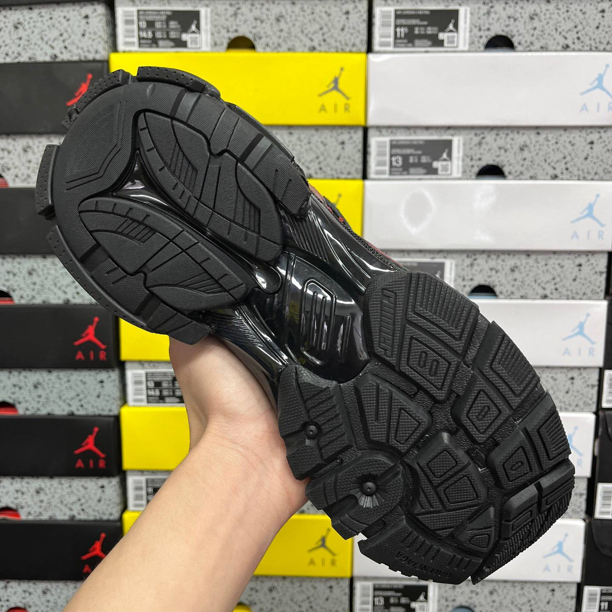 BALENCIAGA RUNNER BLACK SNEAKERS