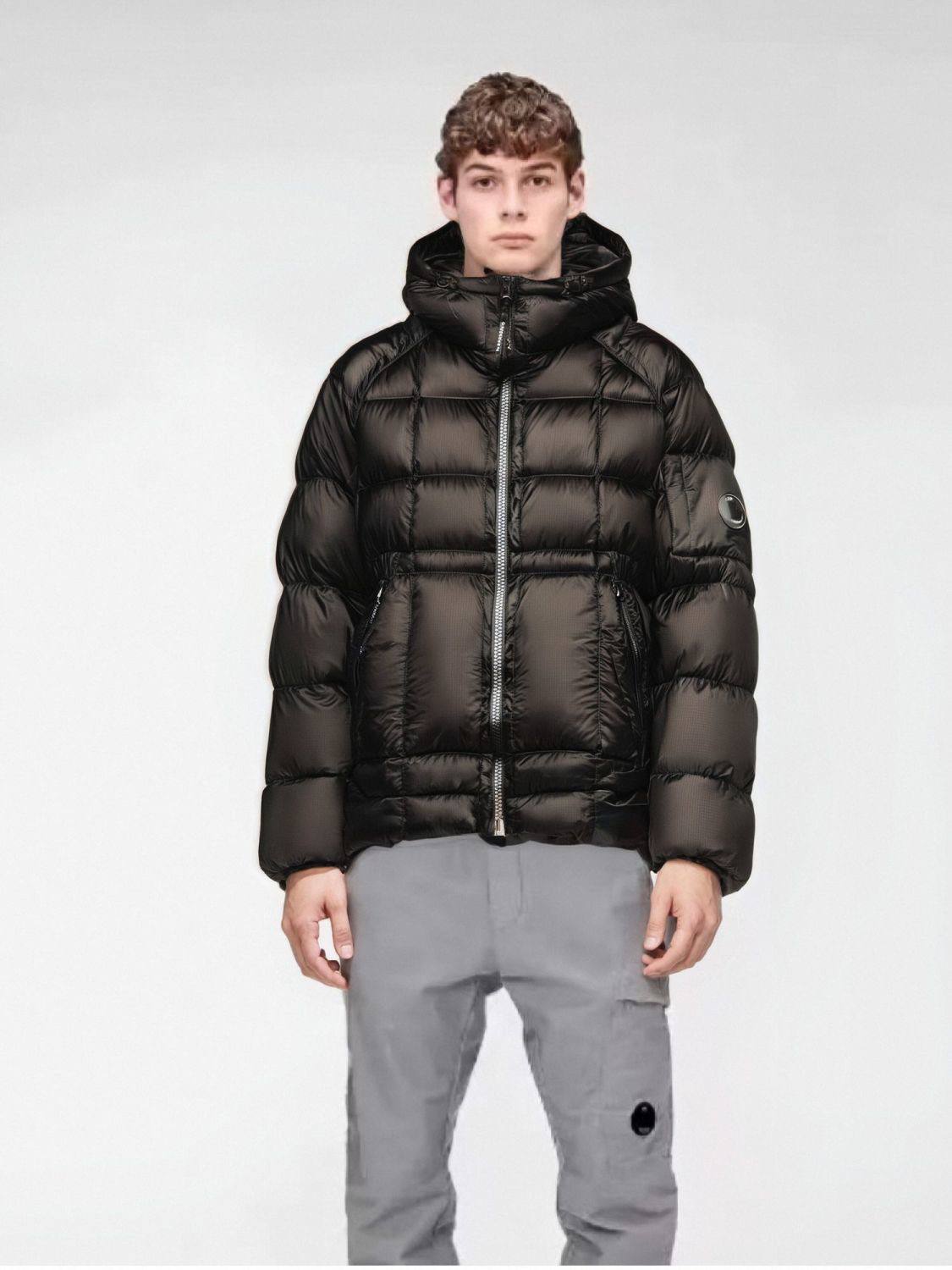 C.P. COMPANY D.D. SHELL HOODED DOWN JACKET