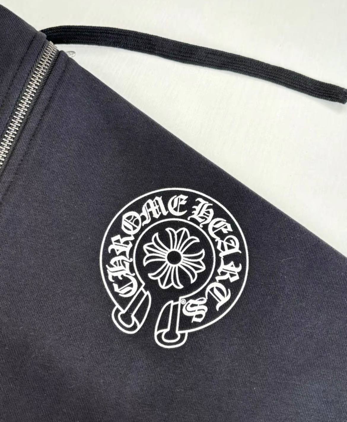 CHROME HEARTS ZIP-HOODIE